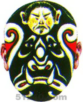 地神臉譜 - 地神京劇臉譜圖片 - 地神臉譜照片