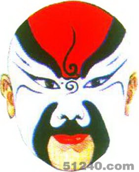 王元臉譜 - 王元京劇臉譜圖片 - 王元臉譜照片