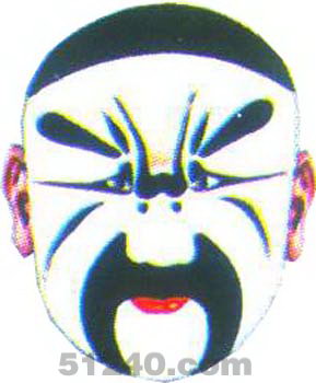 于亮臉譜 - 于亮京劇臉譜圖片 - 于亮臉譜照片