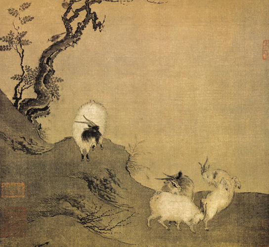 點(diǎn)擊圖片查看原圖 四羊圖 陳居中.shtml