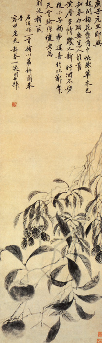 點(diǎn)擊圖片查看原圖 荔柿圖 沈周.shtml
