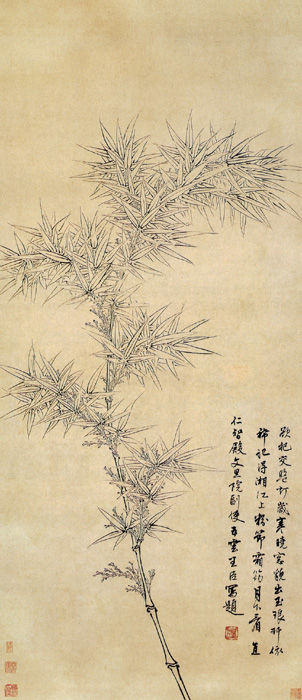 點(diǎn)擊圖片查看原圖 雙鉤竹圖 王臣.shtml