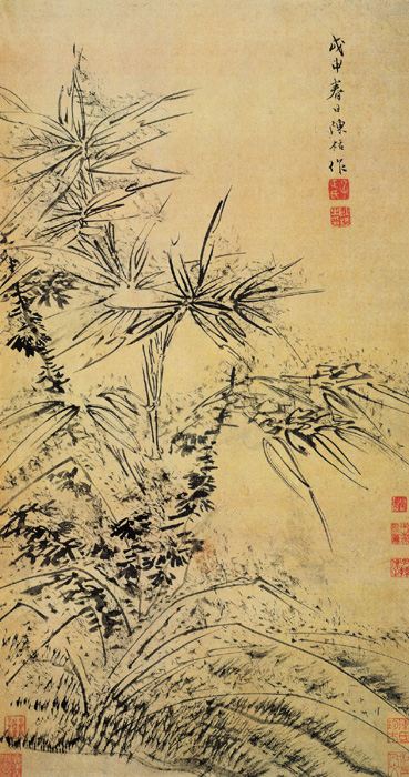 點(diǎn)擊圖片查看原圖 雪竹圖 陳栝.shtml