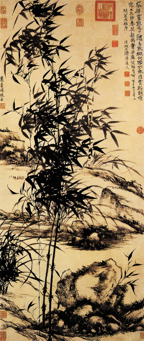 點(diǎn)擊圖片查看原圖 蘭竹圖 石濤.shtml