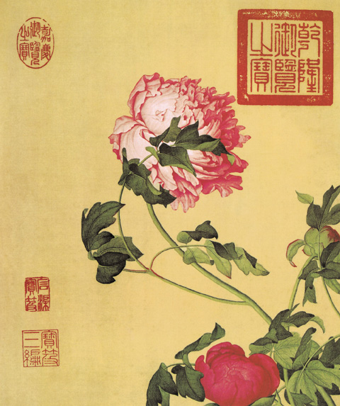 點(diǎn)擊圖片查看原圖 仙萼長春圖 郎世寧.shtml