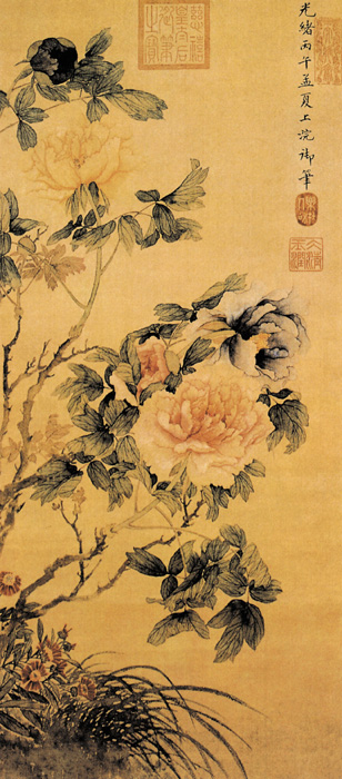 點擊圖片查看原圖 花卉圖 慈禧.shtml