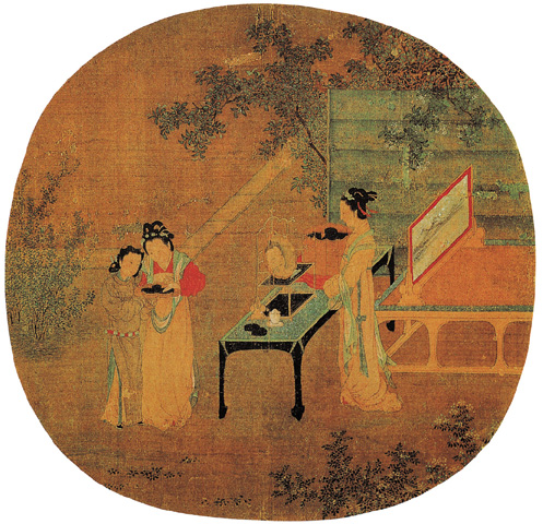 點擊圖片查看原圖 繡櫳曉鏡圖 王詵.shtml