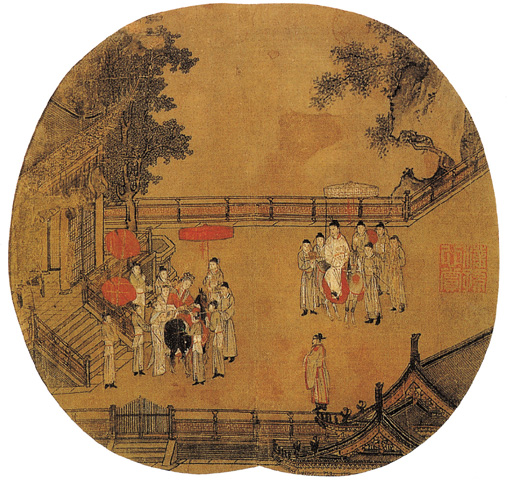 點(diǎn)擊圖片查看原圖 楊貴妃上馬圖 佚名.shtml