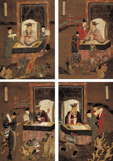點(diǎn)擊圖片查看原圖 地藏十王圖 陸信忠.shtml
