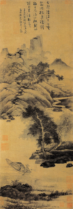 點擊圖片查看原圖 漁父圖 吳鎮(zhèn).shtml