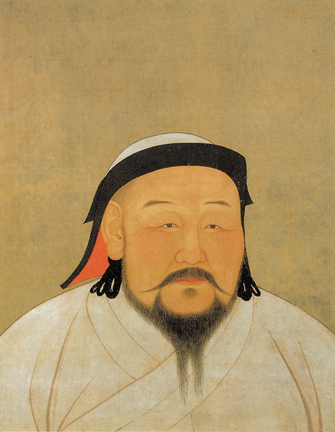 點(diǎn)擊圖片查看原圖 元世祖像 佚名.shtml