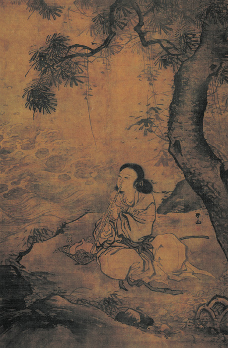 點(diǎn)擊圖片查看原圖 吹簫女仙圖 張路.shtml