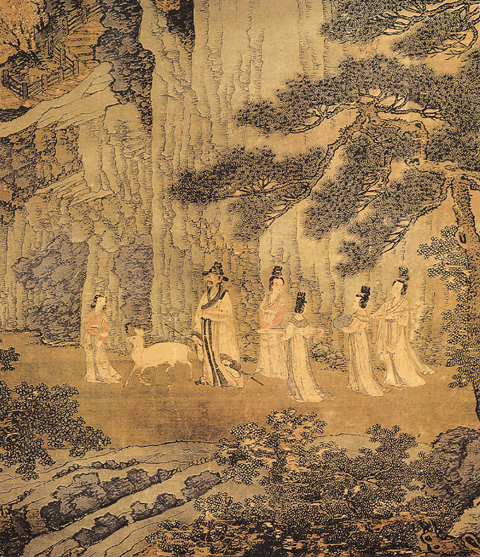 點(diǎn)擊圖片查看原圖 臨戴進(jìn)謝安東山圖 沈周.shtml