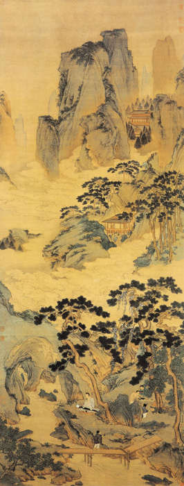 點(diǎn)擊圖片查看原圖 玉洞仙緣圖 仇英.shtml