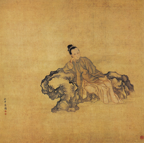 點(diǎn)擊圖片查看原圖 秋閨思婦圖 崔鏏.shtml