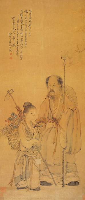 點(diǎn)擊圖片查看原圖 采藥圖 任熊.shtml