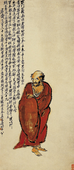 點(diǎn)擊圖片查看原圖 老僧 吳昌碩.shtml