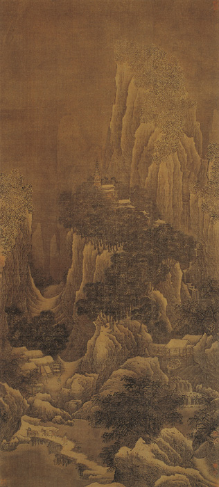 點擊圖片查看原圖 雪麓早行圖 佚名.shtml