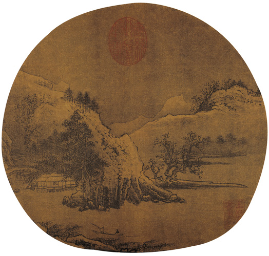 點(diǎn)擊圖片查看原圖 雪溪乘興圖 佚名.shtml