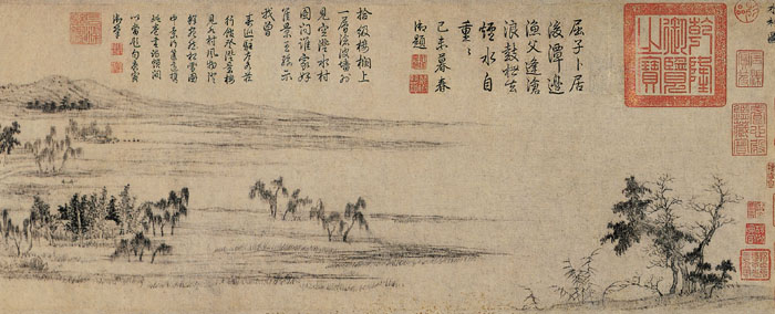 點(diǎn)擊圖片查看原圖 水村圖 趙孟頫.shtml