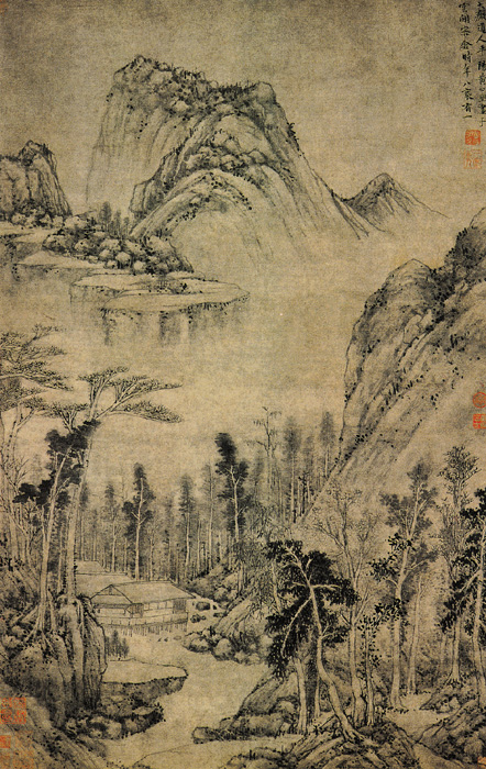 點(diǎn)擊圖片查看原圖 水閣清幽圖 黃公望.shtml