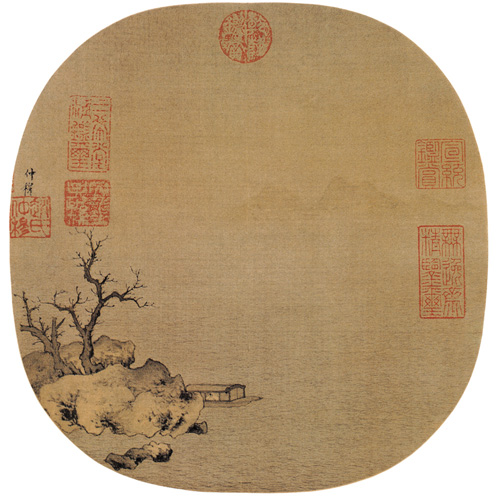 點(diǎn)擊圖片查看原圖 澄江寒月圖 趙雍.shtml
