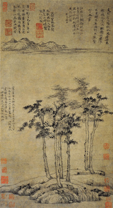 點擊圖片查看原圖 六君子圖 倪瓚.shtml