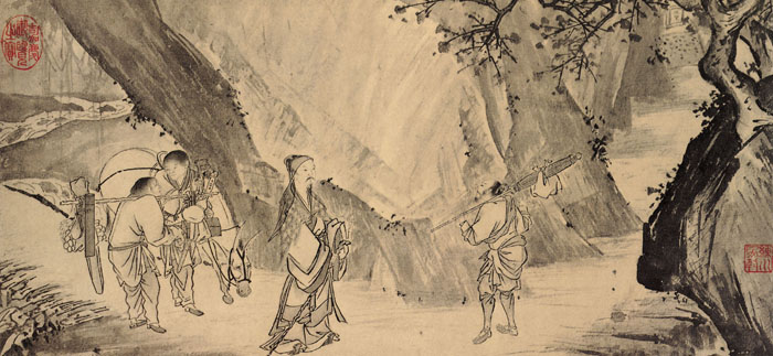點(diǎn)擊圖片查看原圖 歸去來兮圖—問征夫以前路 馬軾.shtml