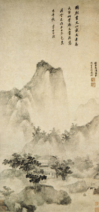 點(diǎn)擊圖片查看原圖 仿燕文貴山水圖 戴進(jìn).shtml