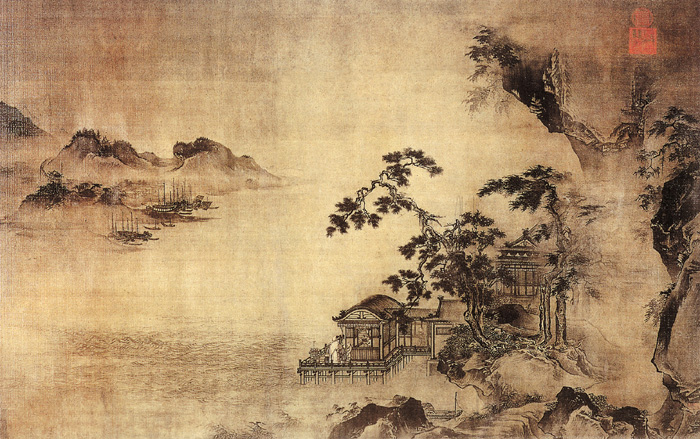 點(diǎn)擊圖片查看原圖 江閣遠(yuǎn)眺圖 王諤.shtml
