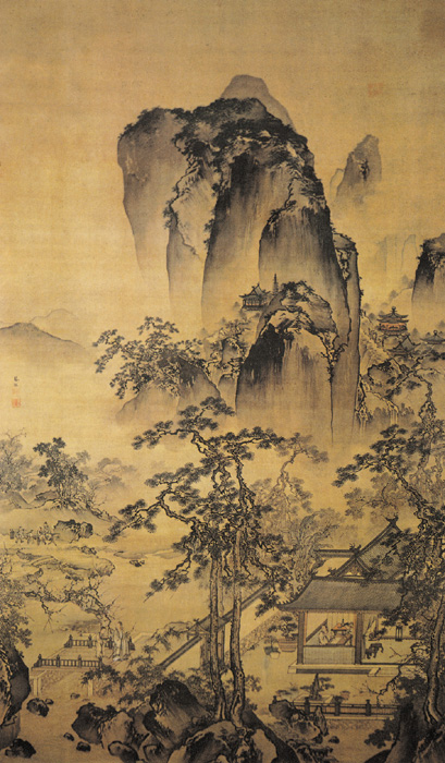 點擊圖片查看原圖 松院閑吟圖 朱端.shtml