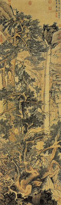 點(diǎn)擊圖片查看原圖 古木寒泉圖 文徵明.shtml