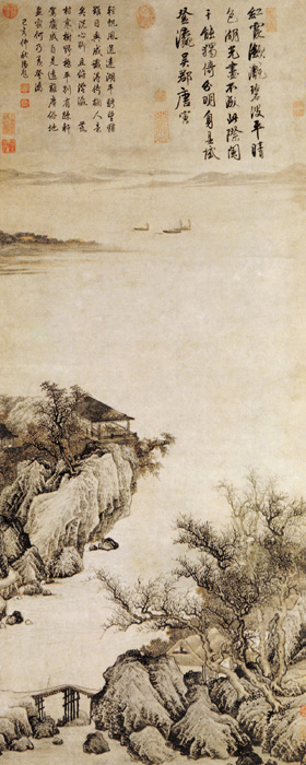 點(diǎn)擊圖片查看原圖 湖山一覽圖 唐寅.shtml
