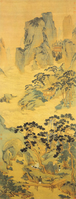 點(diǎn)擊圖片查看原圖 玉洞仙緣圖 仇英.shtml