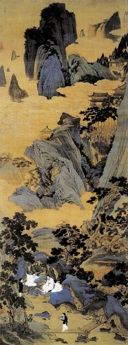 點(diǎn)擊圖片查看原圖 桃源仙境圖 仇英.shtml