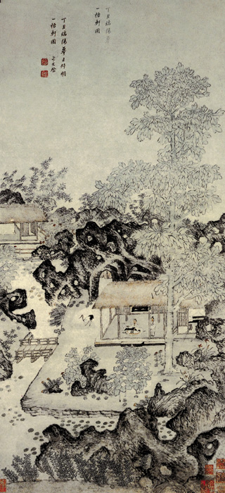 點擊圖片查看原圖 一梧軒屋圖 卞文瑜.shtml
