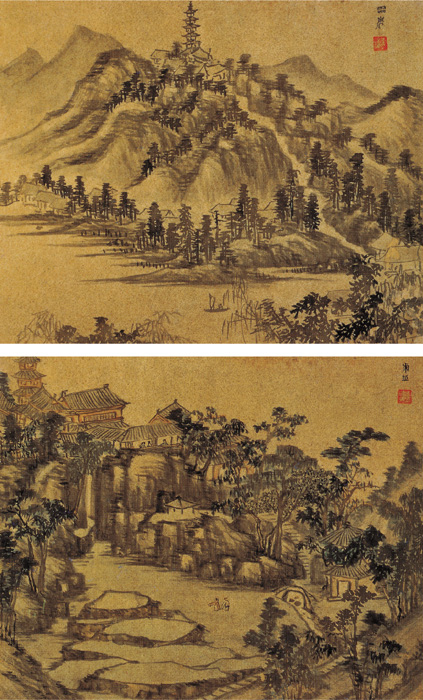 點(diǎn)擊圖片查看原圖 吳中十景圖 李流芳.shtml