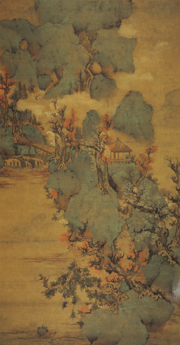 點(diǎn)擊圖片查看原圖 仿張僧繇山水圖 藍(lán)瑛.shtml