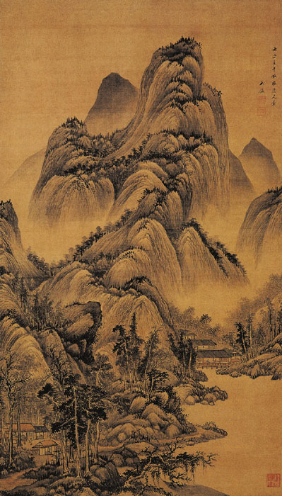點(diǎn)擊圖片查看原圖 夏日山居圖 王鑒.shtml