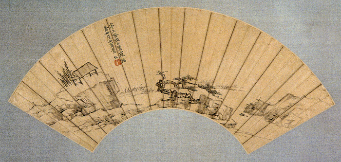 點擊圖片查看原圖 柳岸春居圖 弘仁.shtml