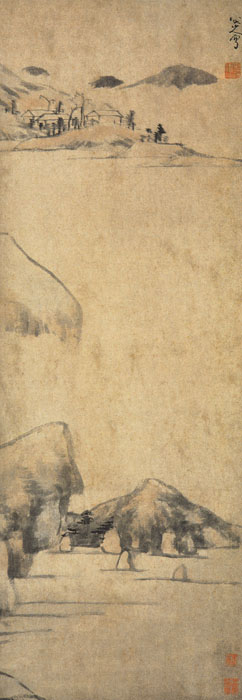 點(diǎn)擊圖片查看原圖 山水通景圖 朱耷.shtml