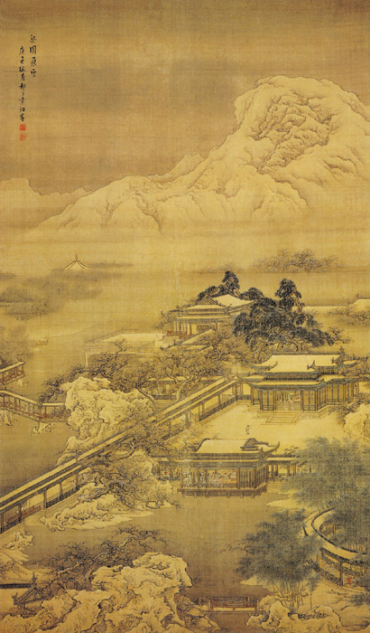 點擊圖片查看原圖 梁園飛雪圖 袁江.shtml