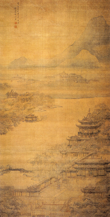 點(diǎn)擊圖片查看原圖 漢宮春曉圖 袁耀.shtml