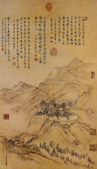 點(diǎn)擊圖片查看原圖 皋涂精舍圖 李世倬.shtml