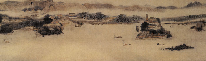 點擊圖片查看原圖 京口三山圖 張崟.shtml